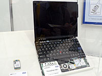 ThinkPad X61sの展示
