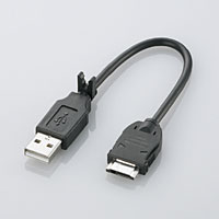 データ転送/充電対応の携帯電話用USBケーブル